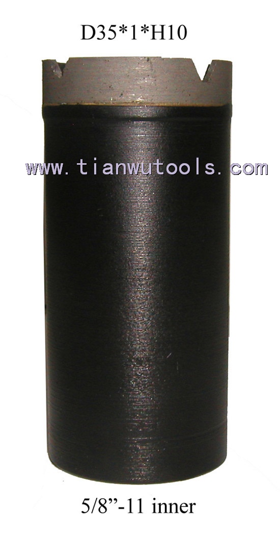 TW3223 Diameter 35 * thickness 1 *height 10 Diamond drill bit Conenction 5/8