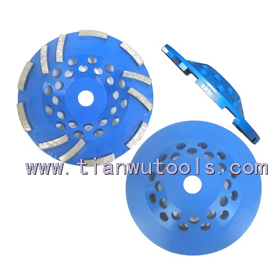 TW3721-2 Cup wheels with radial segments
