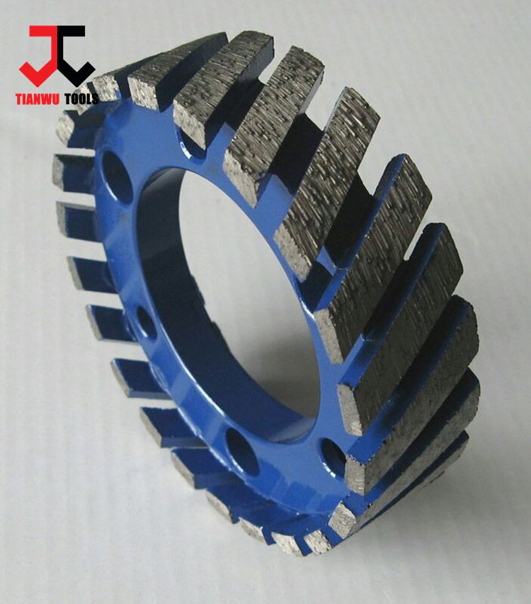 TW3422 φ100mm * H20mm Segmented Type Gauging Wheel